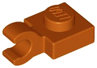LEGO® los onderdeel Plaat Aangepast Donker Oranje 61252