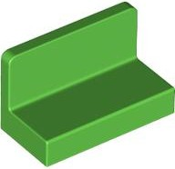 LEGO® los onderdeel Paneel in kleur Fel Groen 4865b