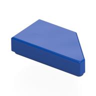 Plaatje in Gallery viewer laden, LEGO® los onderdeel Tegel Aangepast in kleur Blauw 5091