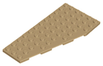 Plaatje in Gallery viewer laden, LEGO® los onderdeel Wig Plaat Donker Geelbruin 30355