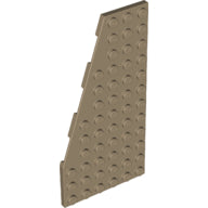 LEGO® los onderdeel Wig Plaat Donker Geelbruin 30355