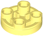 LEGO® los onderdeel Tegel Rond Helder Lichtgeel 3567