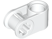 Plaatje in Gallery viewer laden, LEGO® los onderdeel Technische Verbinding in kleur Wit 6536