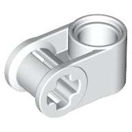 LEGO® los onderdeel Technische Verbinding in kleur Wit 6536