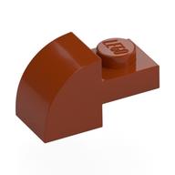 LEGO® los onderdeel Dakpan Gebogen Donker Oranje 5841
