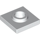 LEGO® los onderdeel Draaischijf in kleur Wit 27448