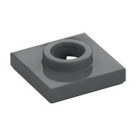 LEGO® onderdeel Draaischijf Donker Blauwachtig Grijs 27448