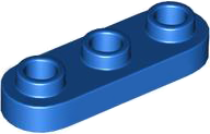 LEGO® los onderdeel Plaat Rond in kleur Blauw 77850
