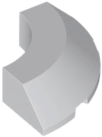 LEGO® los onderdeel Steen Rond Licht Blauwachtig Grijs 5649