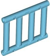 Plaatje in Gallery viewer laden, LEGO® los onderdeel Staaf in kleur Medium Azuurblauw 62113