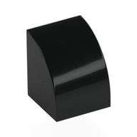 LEGO® los onderdeel Dakpan Gebogen in kleur Zwart 7126