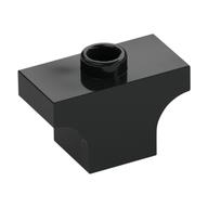 LEGO® los onderdeel Steen Boog in kleur Zwart 38583
