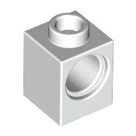 Plaatje in Gallery viewer laden, LEGO® los onderdeel Technische Steen in kleur Wit 6541