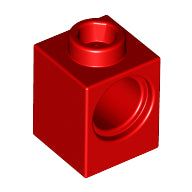 Plaatje in Gallery viewer laden, LEGO® los onderdeel Technische Steen in kleur Rood 6541
