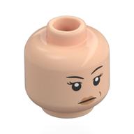 LEGO® los onderdeel Hoofd in kleur Lichte Noga 3626pb3989