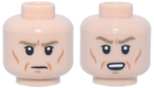 LEGO® los onderdeel Hoofd in kleur Lichte Noga 3626pb3997
