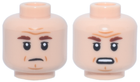 LEGO® los onderdeel Hoofd in kleur Lichte Noga 3626pb3994