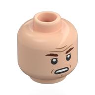 LEGO® los onderdeel Hoofd in kleur Lichte Noga 3626pb3994