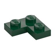 Plaatje in Gallery viewer laden, LEGO® los onderdeel Plaat Algemeen in kleur Donkergroen 2420