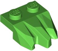Plaatje in Gallery viewer laden, LEGO® los onderdeel Plaat Aangepast in kleur Fel Groen 27261