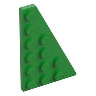 Plaatje in Gallery viewer laden, LEGO® los onderdeel Wig Plaat in kleur Fel Groen 48205