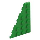 LEGO® los onderdeel Wig Plaat in kleur Fel Groen 48208