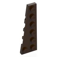 Plaatje in Gallery viewer laden, LEGO® los onderdeel Wig Plaat in kleur Donker Bruin 78443