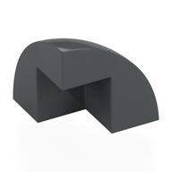 LEGO® los onderdeel Steen Rond Donker Blauwachtig Grijs 5906