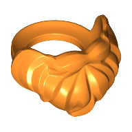 LEGO® los onderdeel Lijf Accessoire in kleur Oranje 93223