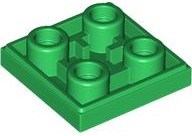 Plaatje in Gallery viewer laden, LEGO® los onderdeel Tegel Aangepast in kleur Groen 11203