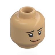 Plaatje in Gallery viewer laden, LEGO® los onderdeel Hoofd Licht Geelbruin 3626pb3867