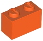 LEGO® los onderdeel Steen in kleur Roodachtig Oranje 3004