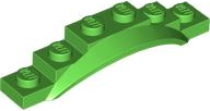 LEGO® los onderdeel Spatbord in kleur Fel Groen 62361