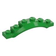 LEGO® los onderdeel Spatbord in kleur Fel Groen 62361