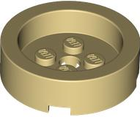 LEGO® los onderdeel Steen Rond in kleur Geelbruin 68325
