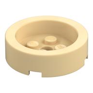Plaatje in Gallery viewer laden, LEGO® los onderdeel Steen Rond in kleur Geelbruin 68325