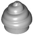 LEGO® los onderdeel Plaat Rond Licht Blauwachtig Grijs 53119
