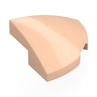 Plaatje in Gallery viewer laden, LEGO® los onderdeel Dakpan Gebogen in kleur Lichte Noga 5852