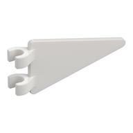 Plaatje in Gallery viewer laden, LEGO® los onderdeel Vlag in kleur Wit 5555