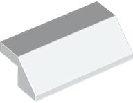 LEGO® los onderdeel Dakpan Algemeen in kleur Wit 5540