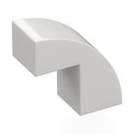 LEGO® los onderdeel Dakpan Gebogen in kleur Wit 5907