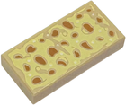 LEGO® los onderdeel Tegel met Motief Geelbruin 3069pb1332