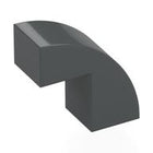 LEGO® onderdeel Dakpan Gebogen Donker Blauwachtig Grijs 5907