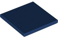 Plaatje in Gallery viewer laden, LEGO® los onderdeel Tegel Algemeen in kleur Donkerblauw 1751
