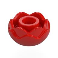 Plaatje in Gallery viewer laden, LEGO® los onderdeel Plant &amp; Struik in kleur Rood 5904