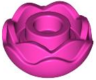 LEGO® los onderdeel Plant & Struik in kleur Donker Roze 5904