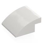 LEGO® los onderdeel Dakpan Gebogen in kleur Wit 7249