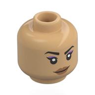 Plaatje in Gallery viewer laden, LEGO® los onderdeel Hoofd Licht Geelbruin 3626pb3897