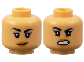 LEGO® los onderdeel Hoofd Licht Geelbruin 3626pb3897