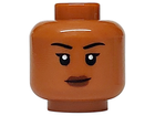 LEGO® los onderdeel Hoofd in kleur Sienna 3626pb3883